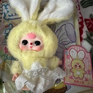 Baby three miniature bunny confirmed-new